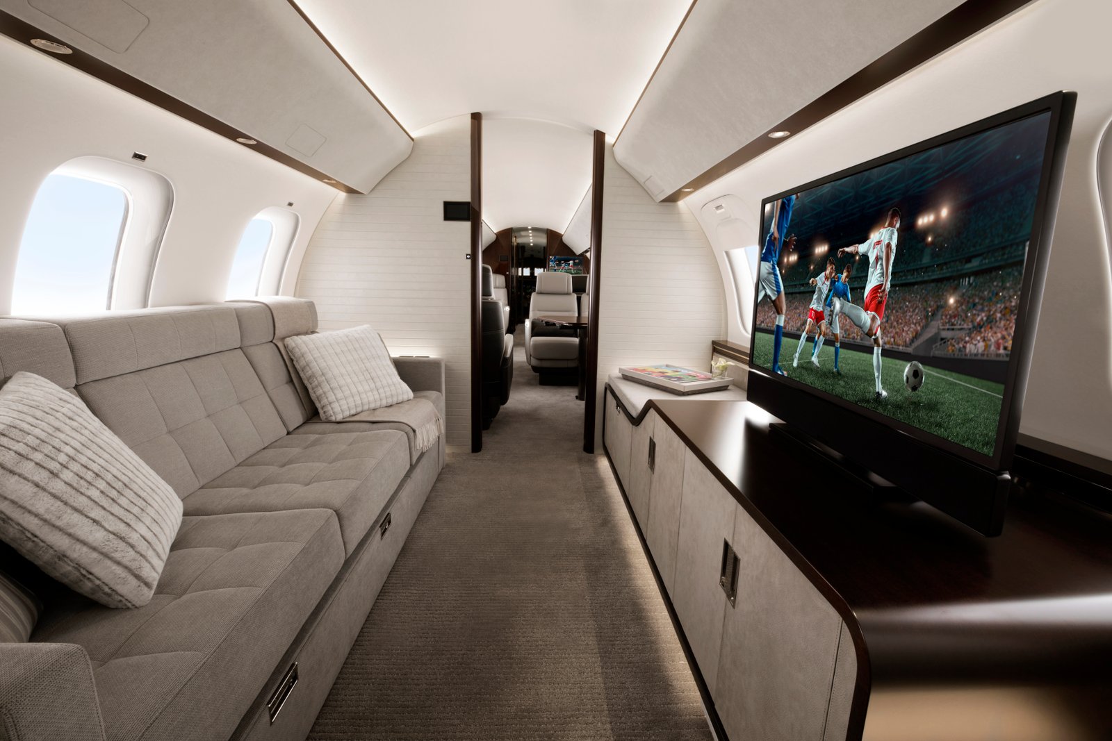 Global 7500 and Global 8000 Entertainment Suite and TV